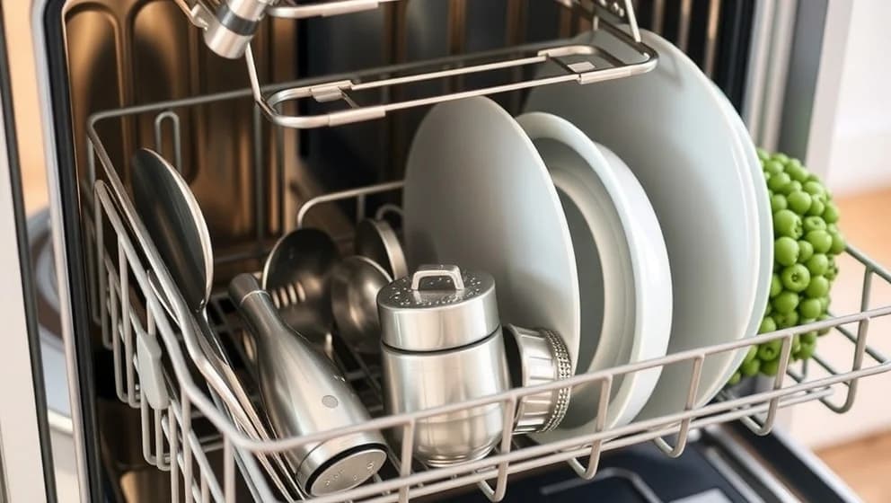 Kan man diska rostfritt stål i diskmaskin