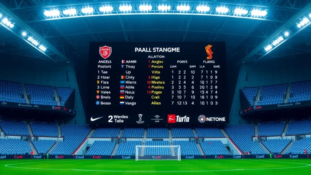 Poängställning i Landskrona Bois