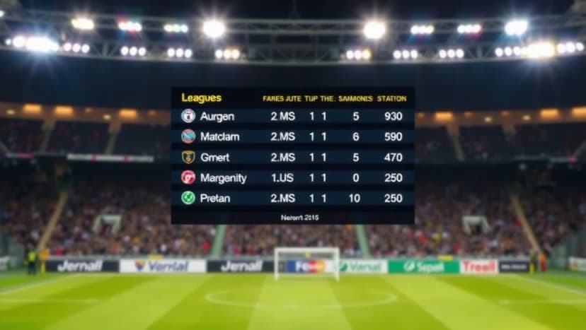 Poängställning i saudiska ligan nu