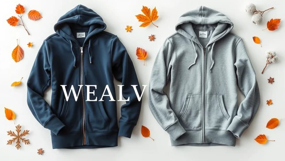 Ralph Lauren zip hoodie som passar alla säsonger